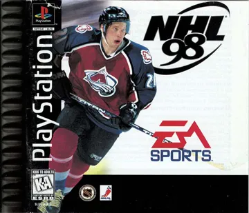 NHL 98 (US) box cover front